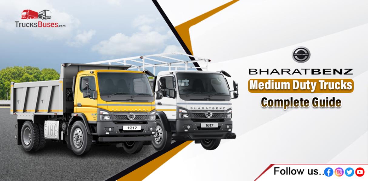 BharatBenz Medium Duty Trucks - Complete Guide